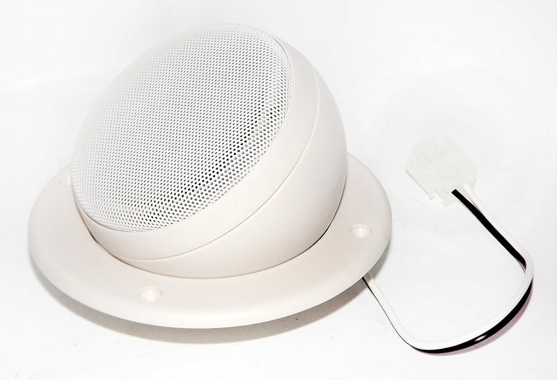 1 Factory Radio مكبر صوت فضائي أبيض قابل للتعديل بزاوية 3" للمنزل وRV - تركيب على السقف أو الجدار - Image 3